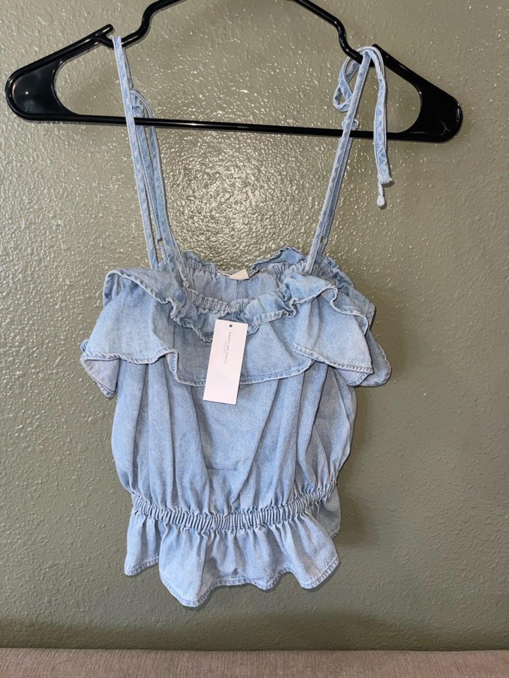 American Eagle denim top
